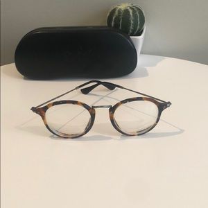 EUC Ray-Ban Round Fleck Eyeglasses
